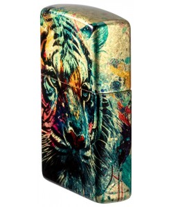 Zippo Lighter 46145 Tiger Design