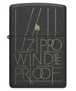 Zippo Lighter 46172 Line Art Zippo Design