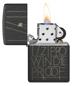 Zippo Lighter 46172 Line Art Zippo Design