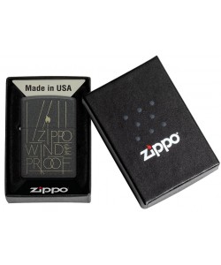 Zippo Lighter 46172 Line Art Zippo Design