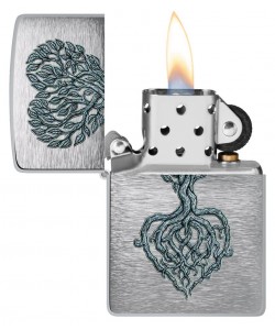 Zippo Lighter 46232 Tree of Love Design