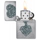 Zippo Lighter 46232 Tree of Love Design