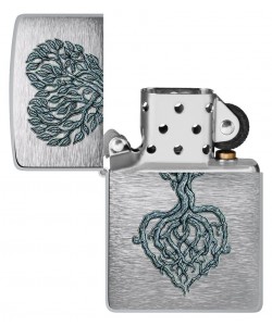 Zippo Lighter 46232 Tree of Love Design