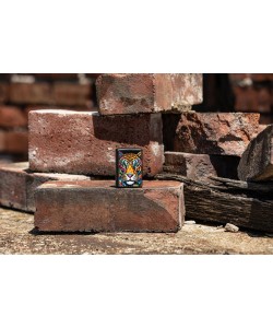Zippo Lighter 46235 Tiger Stripes Design