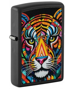 Zippo Lighter 46235 Tiger Stripes Design