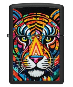 Zippo Lighter 46235 Tiger Stripes Design