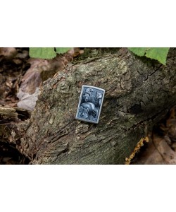 Zippo Lighter 46237 Animal Kingdom Design