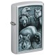 Zippo Lighter 46237 Animal Kingdom Design