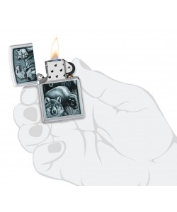 Zippo Lighter 46237 Animal Kingdom Design