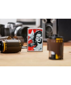 Zippo Lighter 46239 Glam Glasses Design