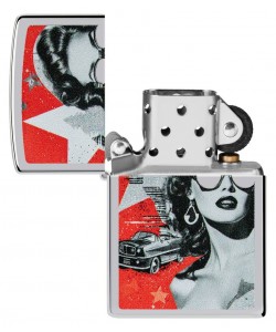Zippo Lighter 46239 Glam Glasses Design