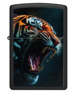 Zippo Lighter 46241 Tiger Roar Design