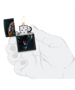 Zippo Lighter 46241 Tiger Roar Design