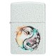 Zippo Lighter 46249 Floral Yin and Yang Design