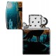 Zippo Lighter 46252 Moonlight Wolf Design