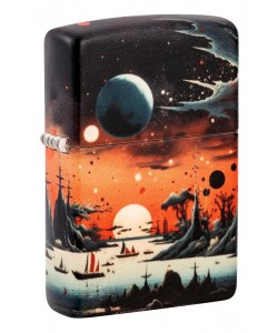Zippo Lighter 46254 Galactic Landscape Design