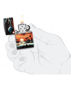 Zippo Lighter 46254 Galactic Landscape Design