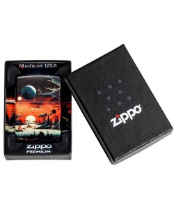Zippo Lighter 46254 Galactic Landscape Design