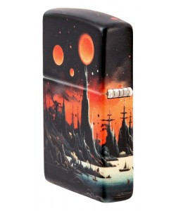 Zippo Lighter 46254 Galactic Landscape Design