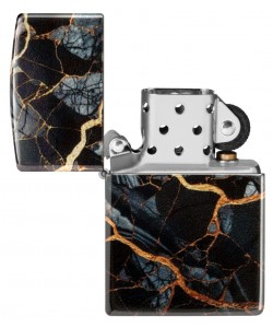 Zippo Lighter 46255 Fusion Marble Design