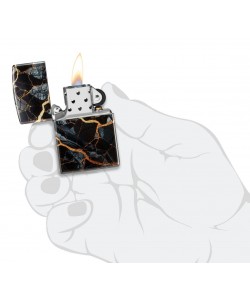 Zippo Lighter 46255 Fusion Marble Design