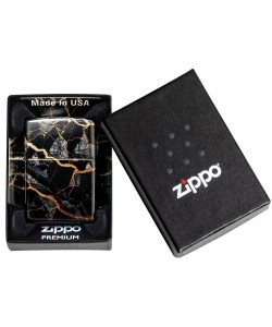 Zippo Lighter 46255 Fusion Marble Design
