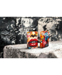 Zippo Lighter 46257 Street Art Design
