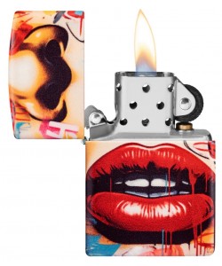 Zippo Lighter 46257 Street Art Design