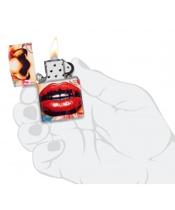 Zippo Lighter 46257 Street Art Design