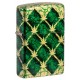 Zippo Lighter 46265 Argyle Leaf Design