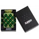 Zippo Lighter 46265 Argyle Leaf Design
