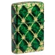 Zippo Lighter 46265 Argyle Leaf Design