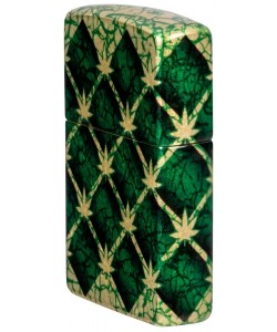 Zippo Lighter 46265 Argyle Leaf Design