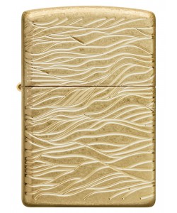 Zippo Lighter 46273 Armor® Luxury Waves Design