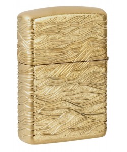 Zippo Lighter 46273 Armor® Luxury Waves Design