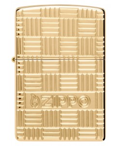 Zippo Lighter 46274 Armor® Deep Carve Zippo Design
