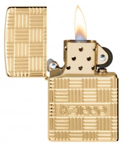 Zippo Lighter 46274 Armor® Deep Carve Zippo Design