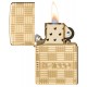 Zippo Lighter 46274 Armor® Deep Carve Zippo Design