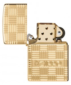 Zippo Lighter 46274 Armor® Deep Carve Zippo Design