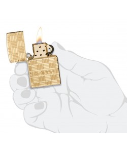 Zippo Lighter 46274 Armor® Deep Carve Zippo Design