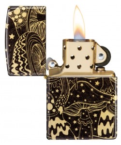 Zippo Lighter 46277 Mushroom Drift Design