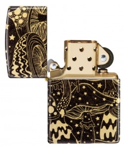 Zippo Lighter 46277 Mushroom Drift Design