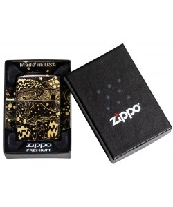 Zippo Lighter 46277 Mushroom Drift Design