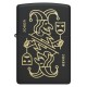 Zippo Lighter 46290 Masked Joker Design