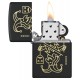 Zippo Lighter 46290 Masked Joker Design