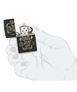 Zippo Lighter 46290 Masked Joker Design