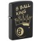 Zippo Lighter 46291 King 8 Ball Design