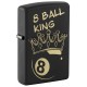 Zippo Lighter 46291 King 8 Ball Design