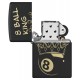 Zippo Lighter 46291 King 8 Ball Design