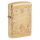 Zippo Lighter 46301 Armor® Lucky Clover Design